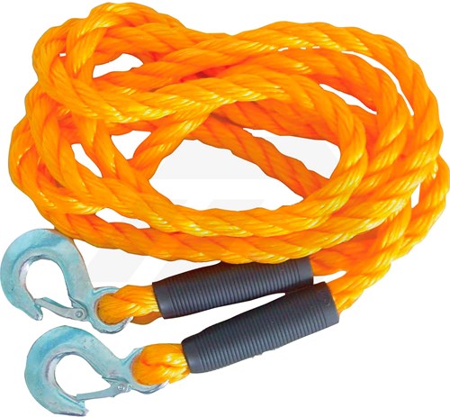 Sleepkabel 4 Mtr. Met Haken 2500 Kg.