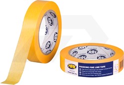 HPX 4400 Schilderstape 24mm x 50 Mtr. Geel Fine Line