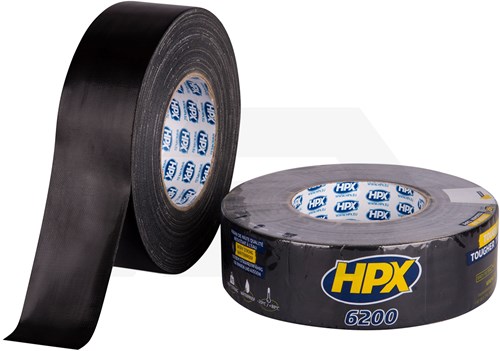 HPX 6200 Repair Tape 48mm x 50 Mtr. Zwart