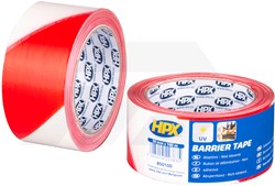 HPX 9300 Afzetlint Rood/Wit 100 Mtr (1 Rol)