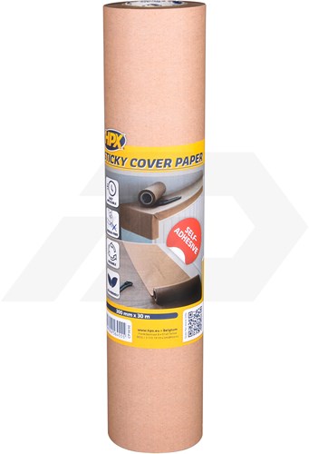 HPX Sticky Cover Afdekpapier 296mm x 30Mtr.