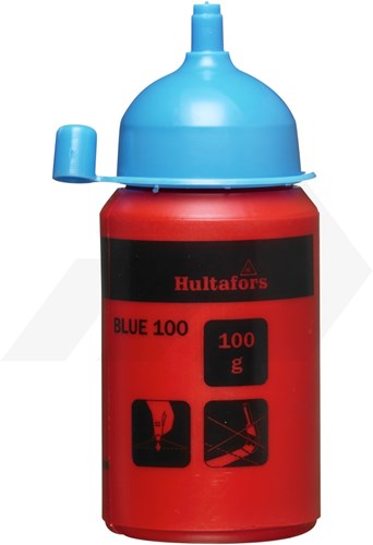 Hultafors BLUE 100 Slaglijnkrijt Krijt Blauw (100 Gram)