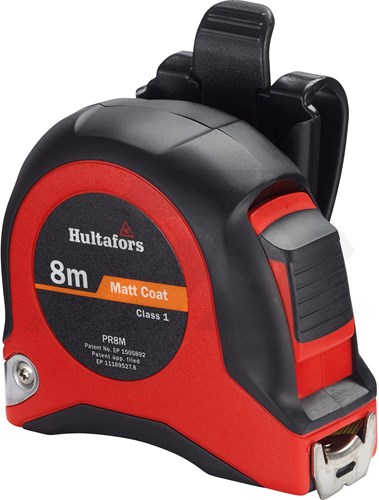 Hultafors PR 8M Rolbandmaat 8m. Staal