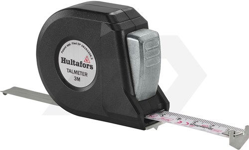 Hultafors Markeermeter Talmeter 3 Mtr Staal
