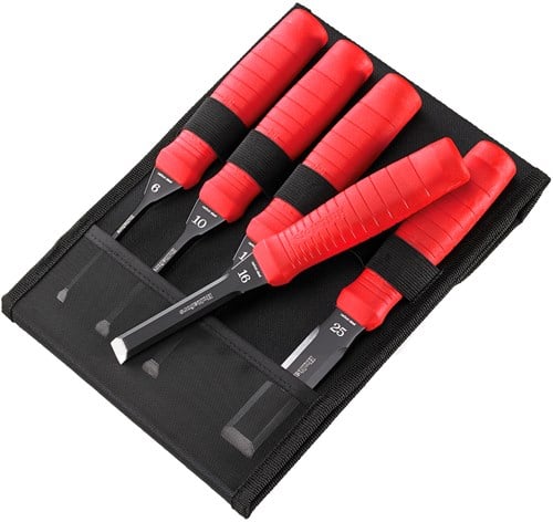 Hultafors EDC S5 6-25 Beitelset EDC Staal