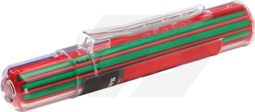 Hultafors HRD-BGW Navulling Voor HDM Markeerpotlood Blauw/Groen/Wit (10 Stuks)-2