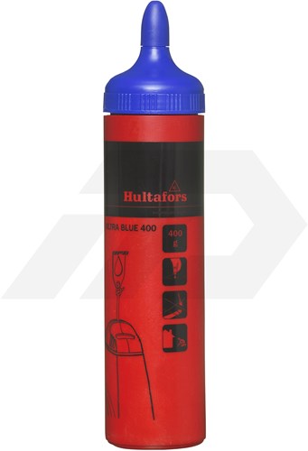 Hultafors ULTRA BLUE 400 Slaglijnkrijt Ultra Blauw (400 Gram)