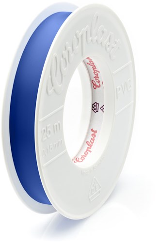 Coroplast 302 Isolatietape 15mm x 25 Mtr. Blauw