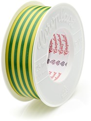 Coroplast 302 Isolatietape 25mm x 25 Mtr. Groen/Geel
