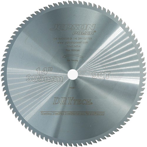 Jepson 355x30x3,4mm 90 T Voor Staal & RVS