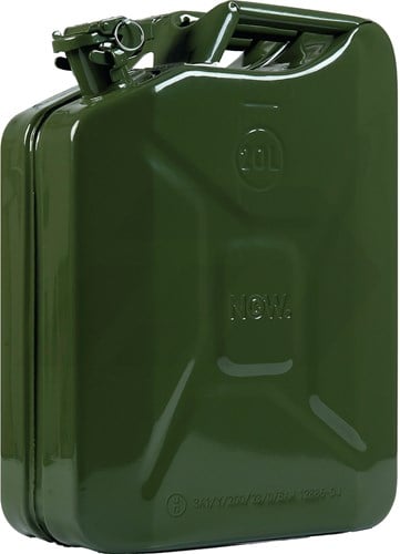 Jerrycan 20 Ltr Metaal Groen