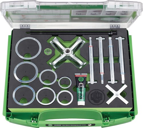 Kukko K-70-B 21-delige Kogellagertrekkerset Diameter 17-100mm