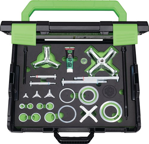 Kukko K-70-C 38-delige Kogellagertrekkerset Diameter 10-100mm