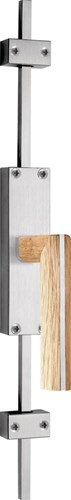Formani Two Krukespagnolet Mat RVS/Hout KPBL22 L