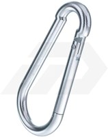 Karabijnhaak 60x6mm Verzinkt DIN 5299