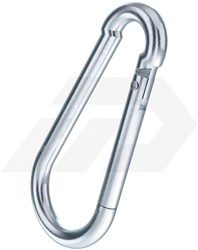 Karabijnhaak 100x10mm Verzinkt DIN 5299