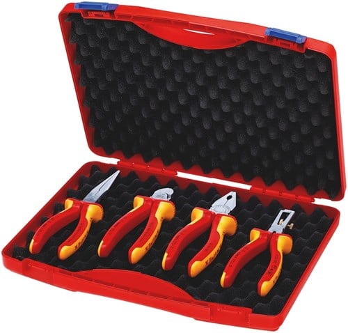 Knipex 002015 VDE Tangenset 4-Delig Koffer