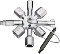 Knipex 0011-01 TwinKey Schakelkastsleutel