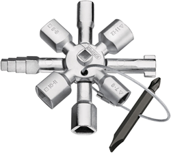 Knipex 0011-01 TwinKey Schakelkastsleutel