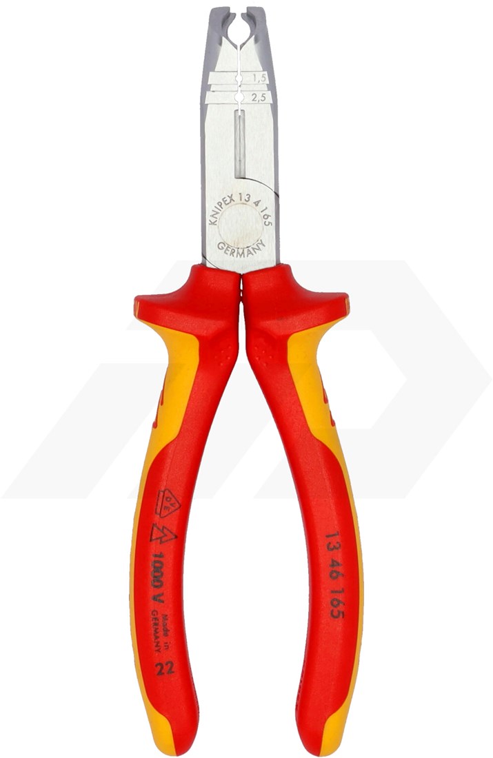 KNIPEX 13 42 165 Ontmantelingstang Met Comfortgrepen Zwart Geatramenteerd 165 Mm 40902
