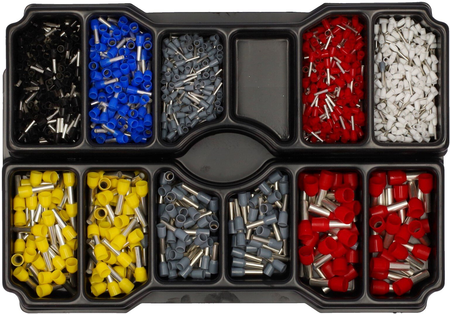 Knipex 979009 Adereindhulsassortiment Met Krimptang | Dunnink Zwolle