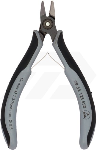 Knipex 7952-125mm Precisie Elektronica Zijsnijtang ESD