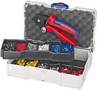 Knipex 979009 Adereindhulsassortiment Met Krimptang | Dunnink Zwolle