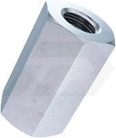 Koppelmoer M12x36 Verzinkt SW 19 DIN 6334