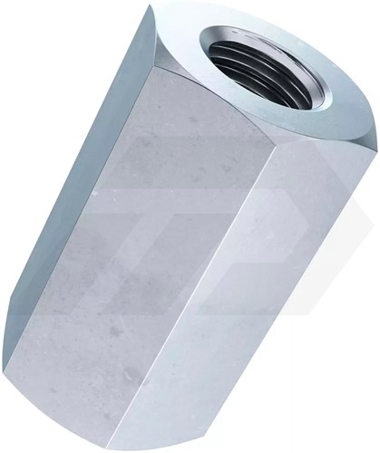 Koppelmoer M12x36 Verzinkt SW 19 DIN 6334