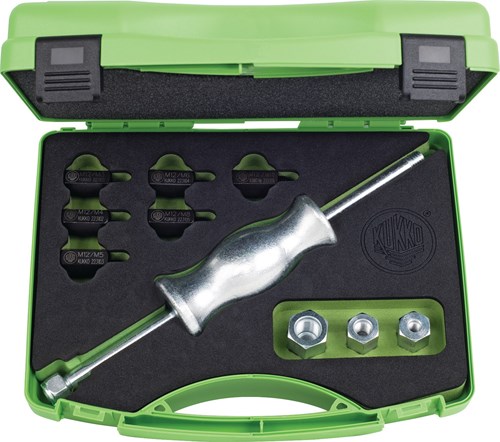 Kukko KS-22-01 10-delige Slagtrekkerset Slagweg 250mm 1kg