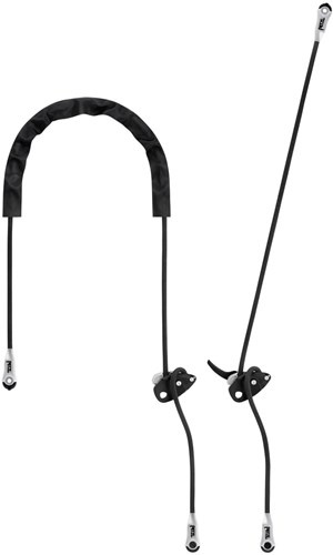 Petzl Grillon Horizontale Verstelbare Leeflijn 2 Mtr. Zwart