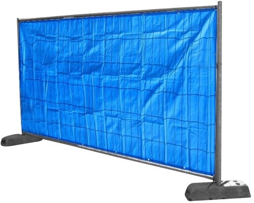 Konvox Bouwhekkleed 1,76 x 3,41 Mtr. Blauw