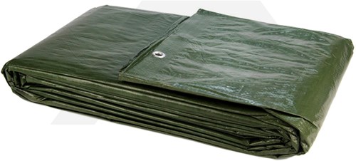 Konvox Dekkleed 10x12 Mtr. 150 Gr. Olijfgroen