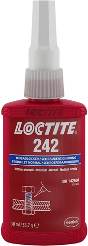 Loctite 242 Thixitroop Schroefdraadborgmiddel (50ml)