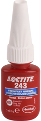 Loctite 243 Schroefdraadborgmiddel, Medium Sterkte (5ml)