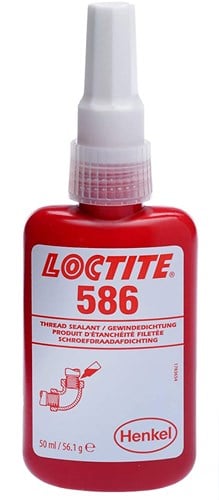 Loctite 586 Schroefdraad afdichtingsmiddel Voor Koper en Messing (50ml)