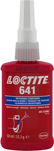 Loctite 641 Lijm Voor Cilindrische Bevestingen Medium Sterkte (50ml)