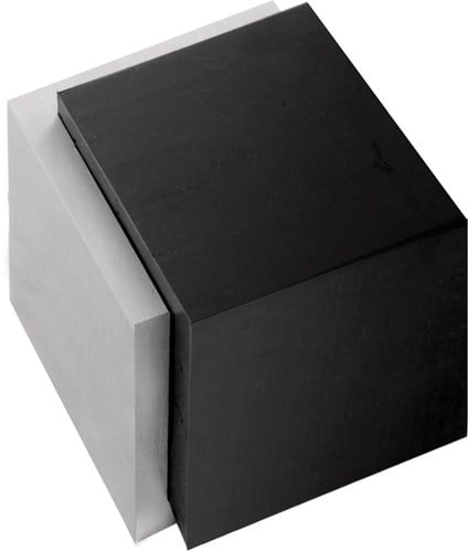 Formani Square Deurstop Mat RVS LSQ46 IN