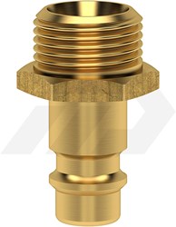 Promat Insteeknippel Met Buitendraad 1/4" Euro