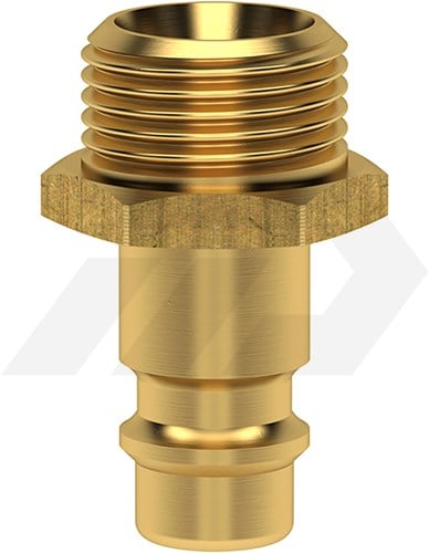 Promat Insteeknippel Met Buitendraad 3/8" Euro