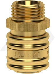 Ludecke ESO 38 A Snelkoppeling Met Buitendraad 3/8" Orion