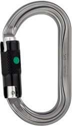 Petzl OK Karabiner Ball-Lock Grijs