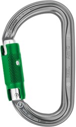 Petzl Am'D Pin-Lock A-Symetrische Karabiner Pin-Lock Grijs