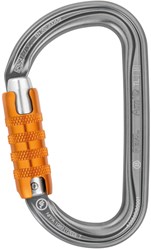 Petzl Am'D A-Symetrische Karabiner Triact-Lock Grijs