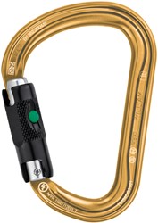 Petzl William Karabiner Ball-Lock Goud