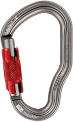 Petzl Vertigo Twist Lock Karabiner Grijs