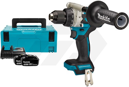 Makita DDF486RTJ 18 V Boor-/schroefmachine (2x 5,0Ah in Mbox)