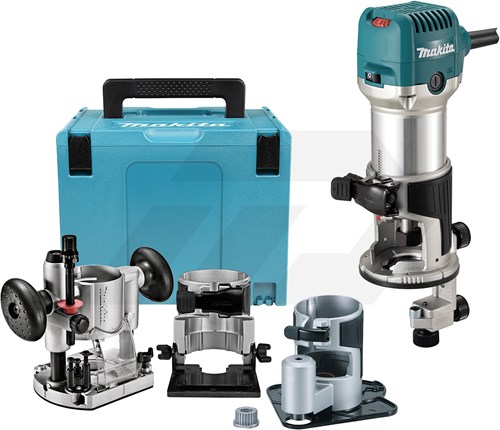 Makita RT0702CX3J Boven- en Kantenfreesmachine (In MBox)