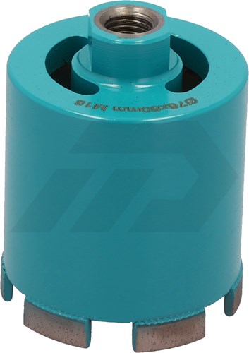 Massif Dozenboor Ø76x60mm M16 Met Achterafzuiging