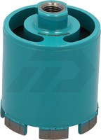 Massif Dozenboor Ø82x60mm M16 Met Achterafzuiging